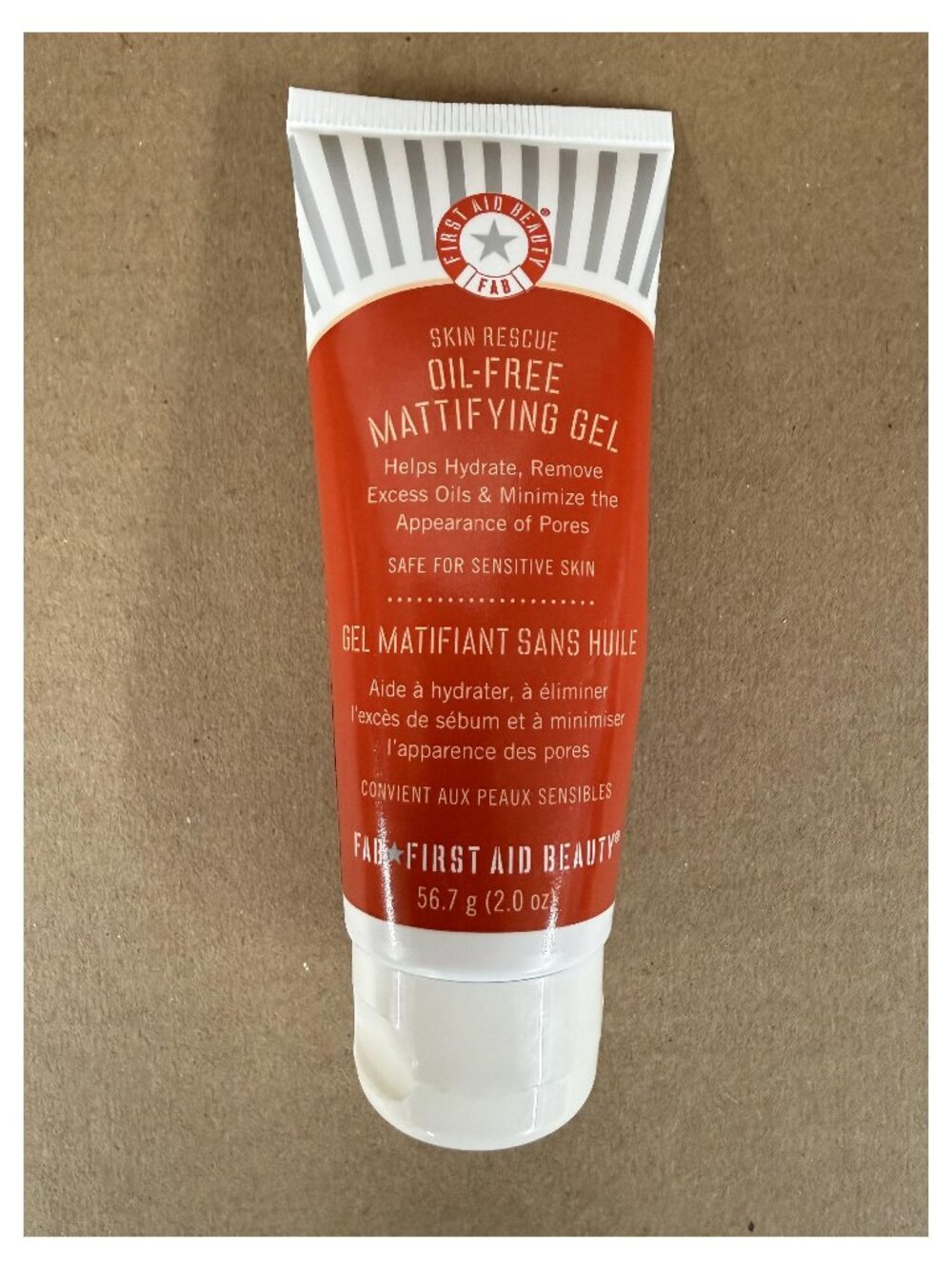 First Aid Beauty Skin Rescue Oil-Free Mattifying Gel 2oz Face Moisturizer SEALED